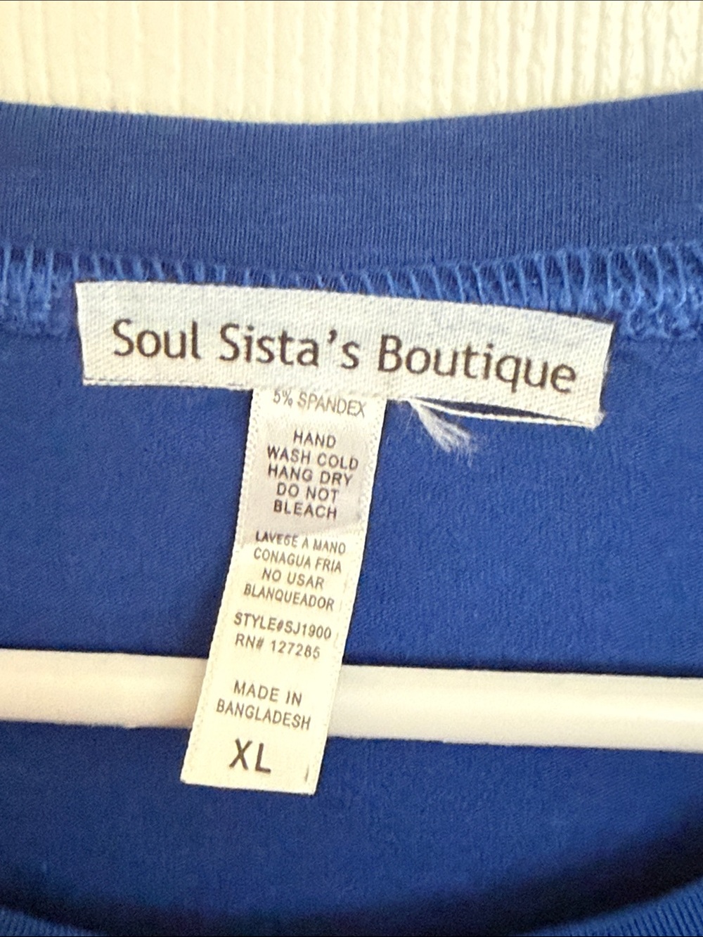 Women's Royal Blue Short-Sleeve Graphic Tee by - Picture 2 of 5